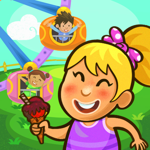 Kiddos in Amusement Park - Free Games for Kids
